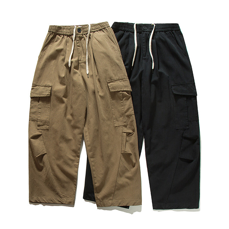 Men'S Fashion Trousers - Mannen streetwear mode vintage losse casual