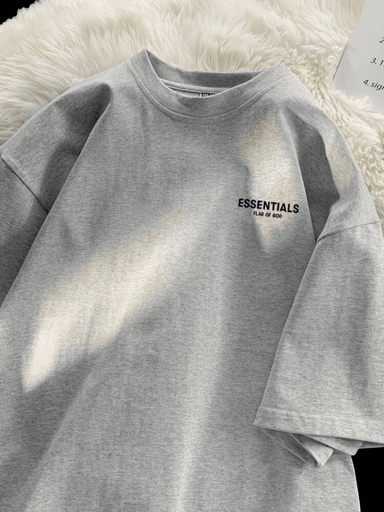 Men'S Fashion Outlets - Tagkita losvallend katoenen T-shirt met korte
