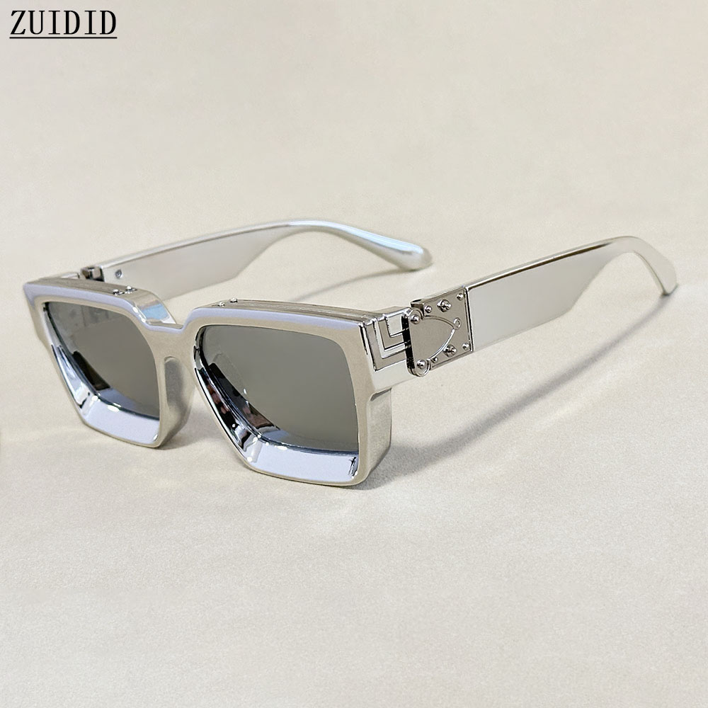 Men'S Fashion For 60 Year Old - Senior Square Sunglass Heren Vintage Miljonair