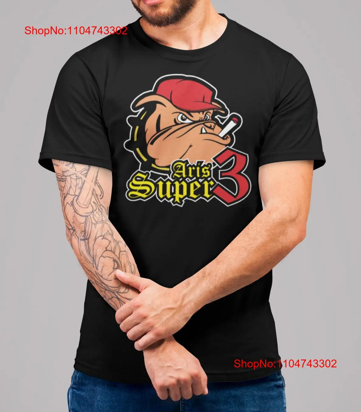Men'S Fashion Greece - Super 3 T-shirt Ultras Thessaloniki Griekenland