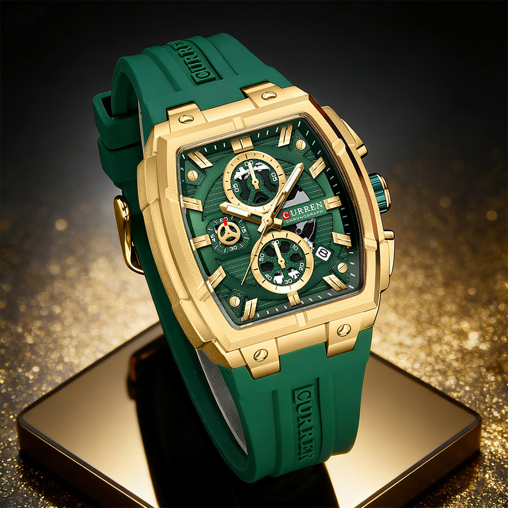 Men'S Fashion Old Money - CURREN Luxe vintage horloge voor heren,