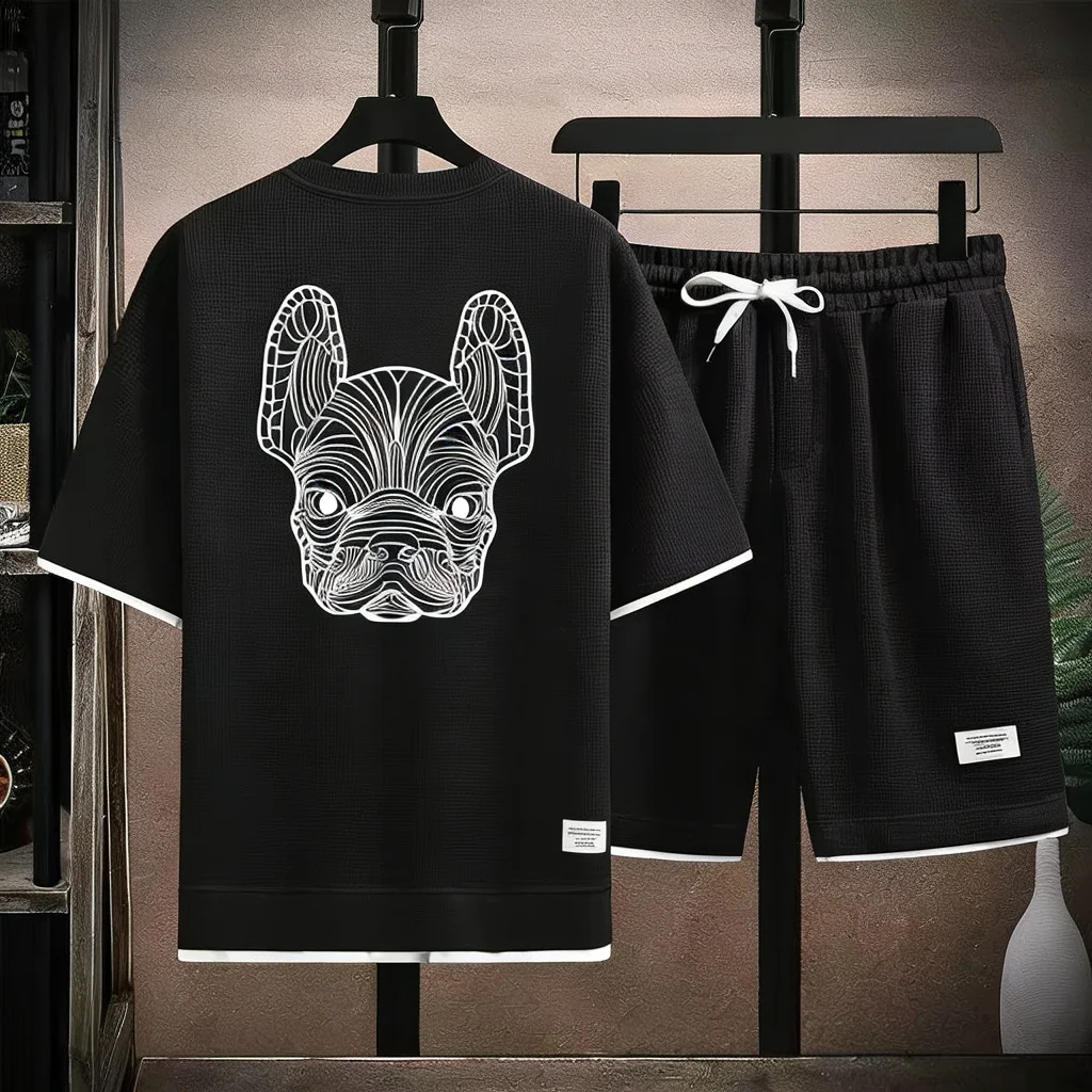 Mens Fashion Streetwear - Zomer heren snel drogend casual T-shirt