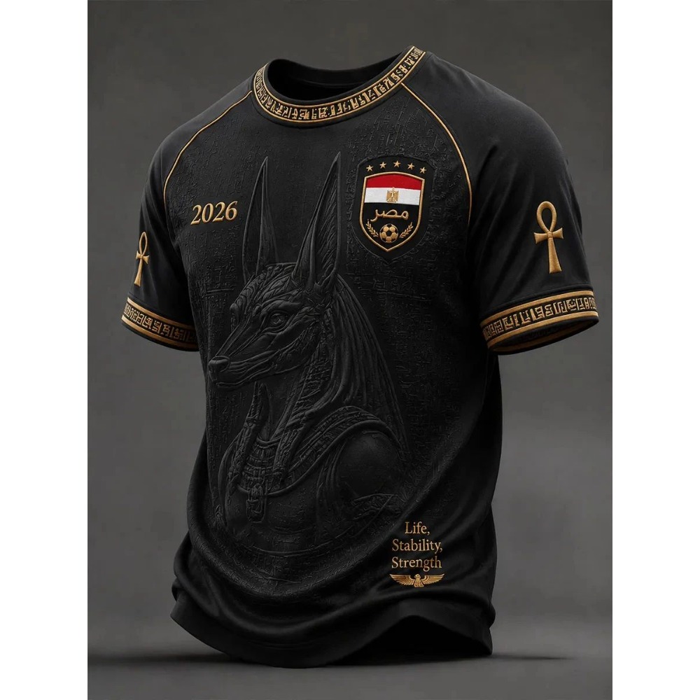 Men Fashion Egypt - 2026 Zomer Heren Egypte Nationaal Team