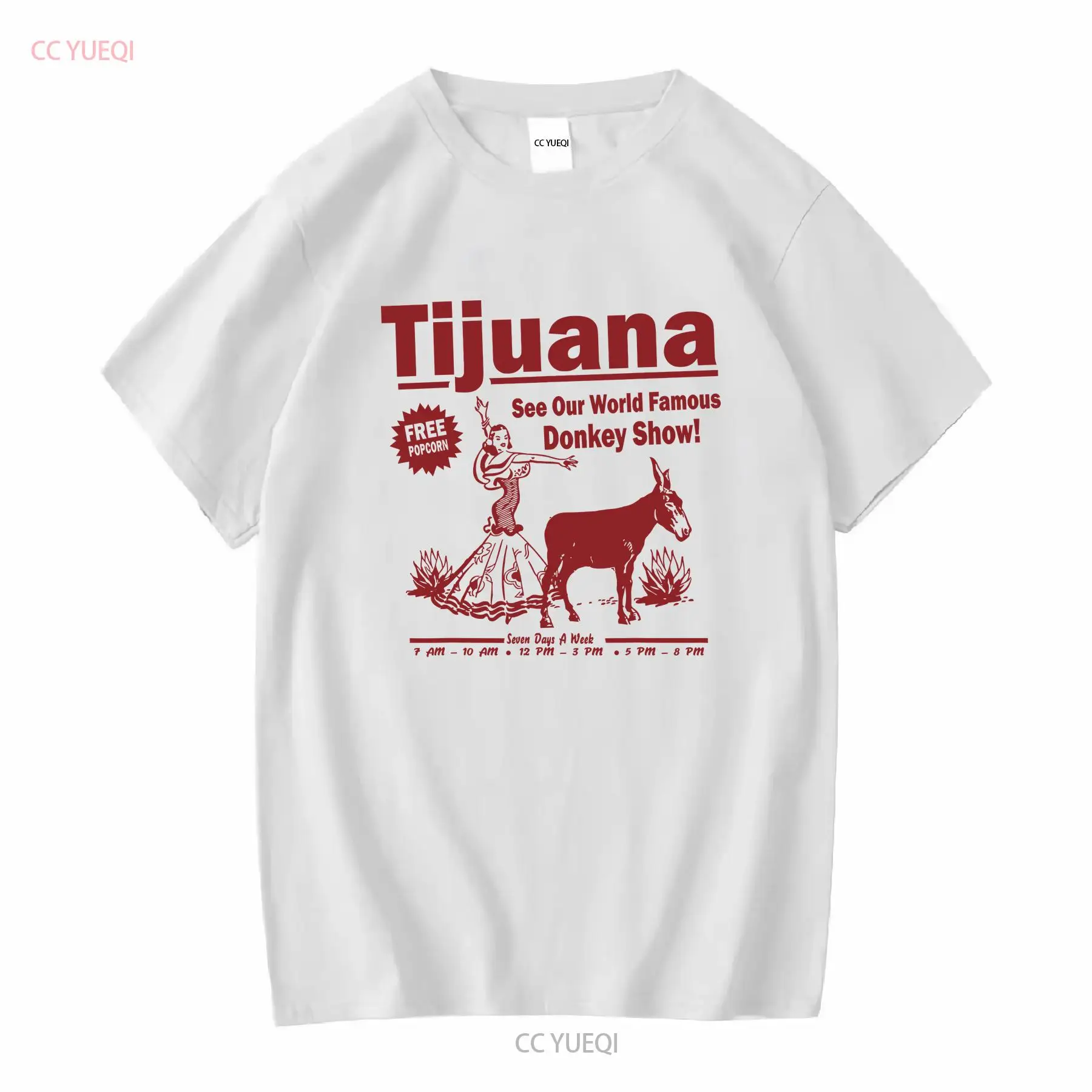 Men'S Fashion Tijuana - Grappig T-shirt Tijuana Donkey Show Essential
