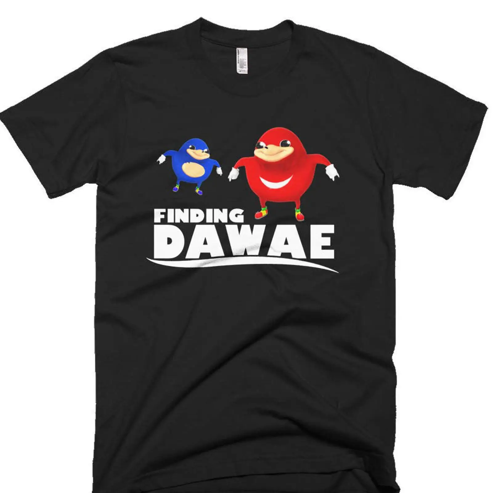 Men Fashion Uganda - Uganda Knuckles Meme T-shirt 'Finding Da