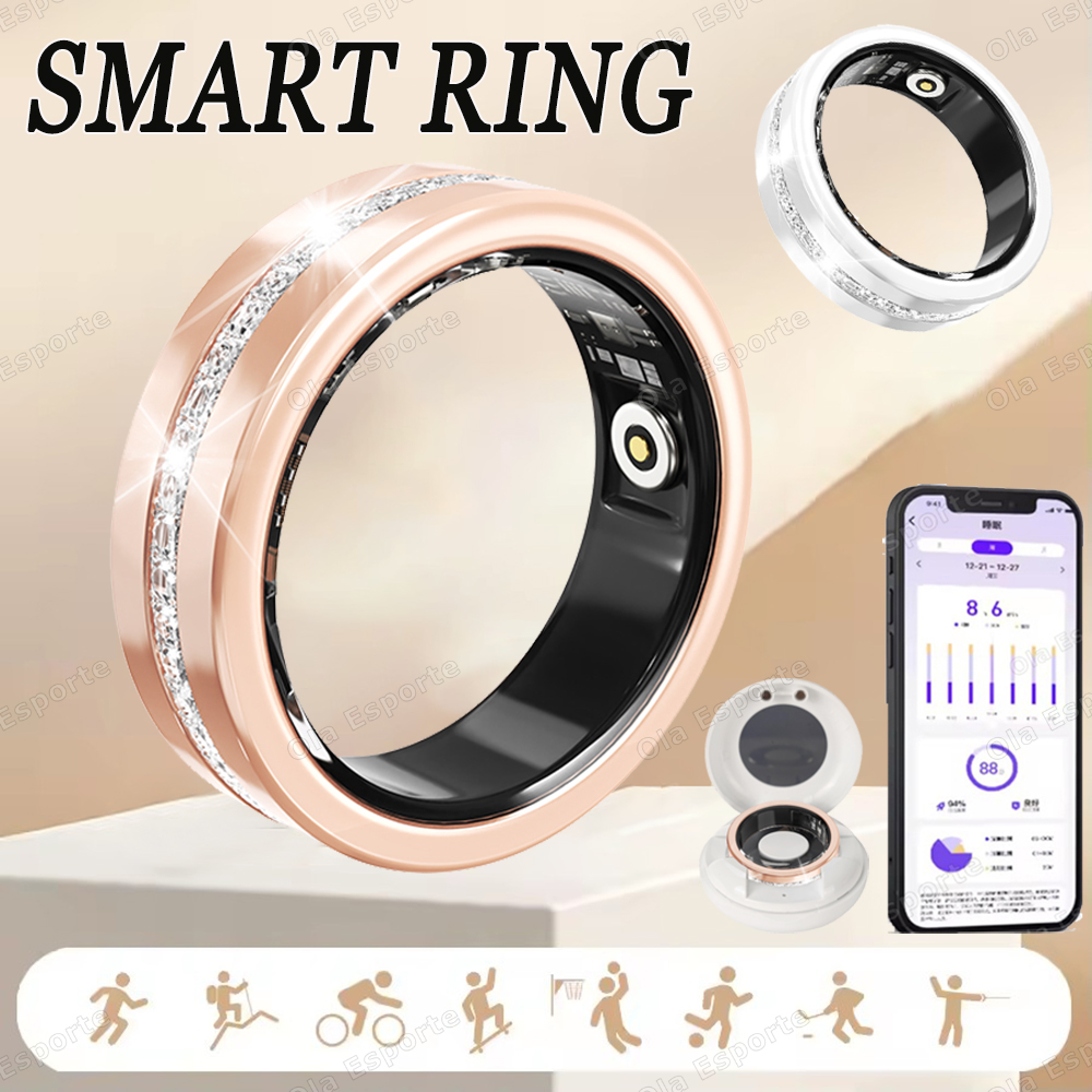 Men'S Fashion Rings - 2026 Nieuwe Smart Ring Dames Hartslag