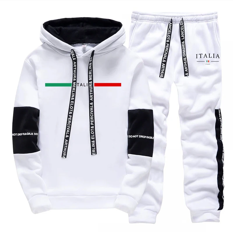 Men'S Fashion Clothing - Mode Heren Trainingspak Print Casual Sweatshirts
