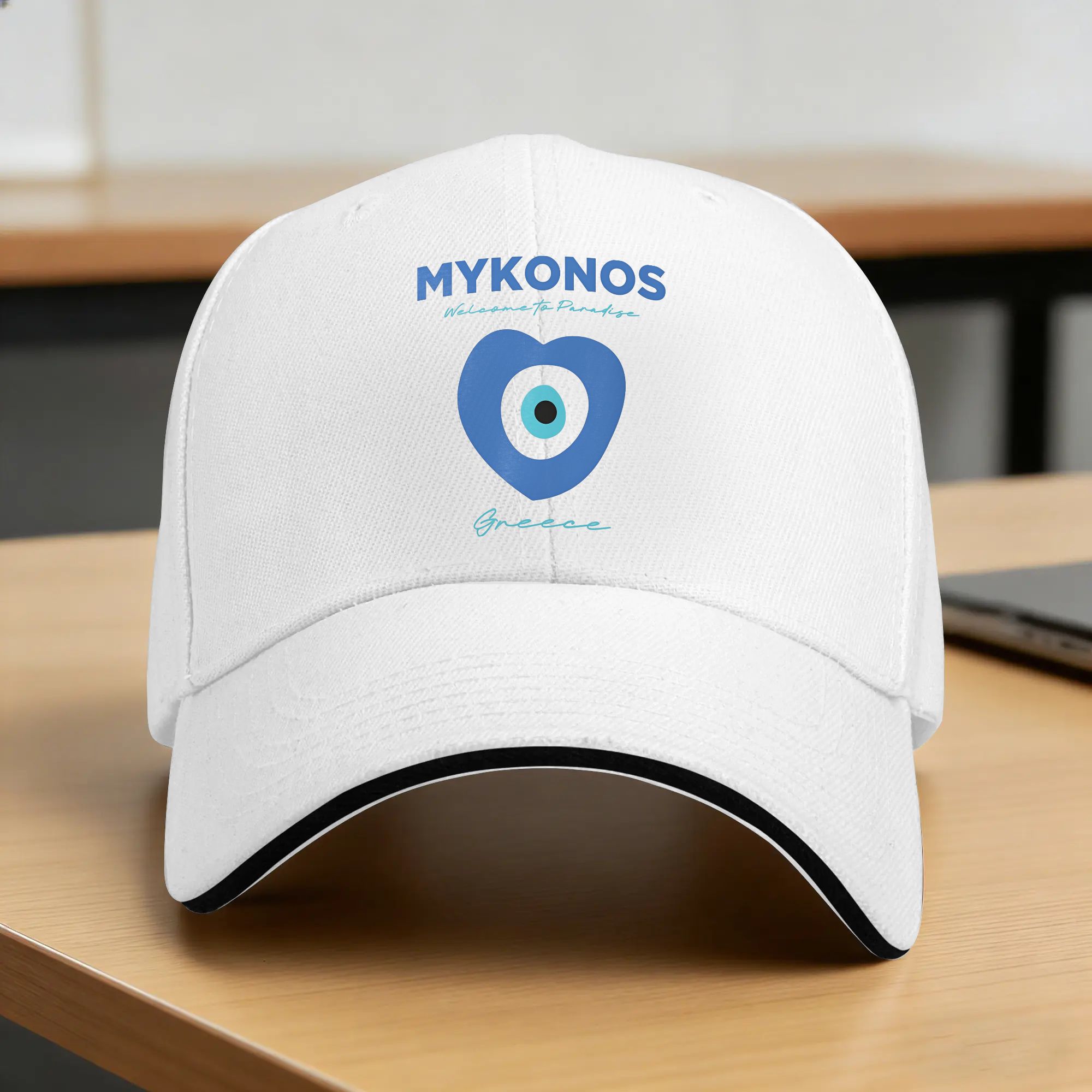 Men'S Fashion Greece - MYKONOS-GREECE Zonne-baseballpet Zomermode Hiphop-hoeden voor unisex
