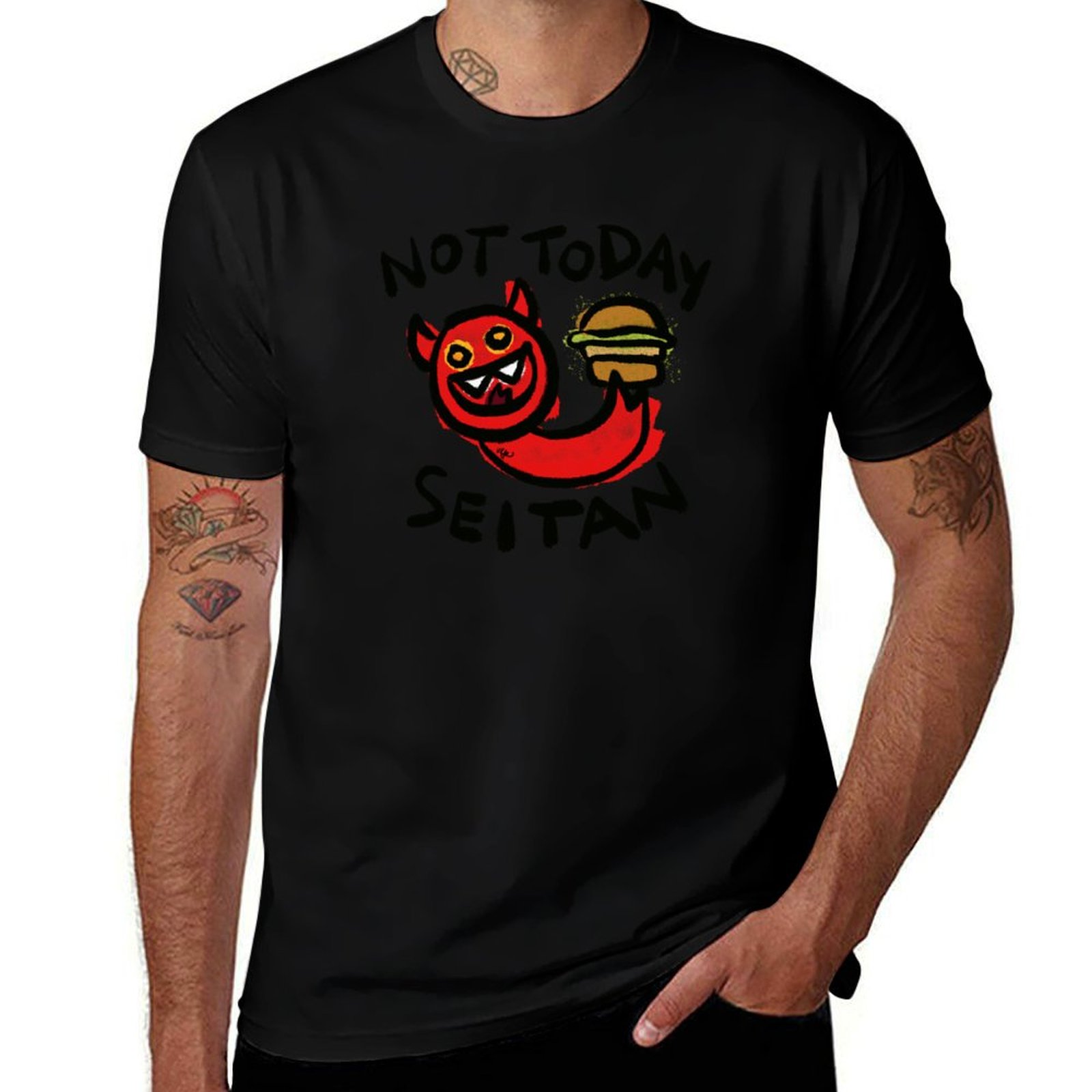 Men'S Fashion Today - Not Today Seitan T-shirt Modieus T-shirt