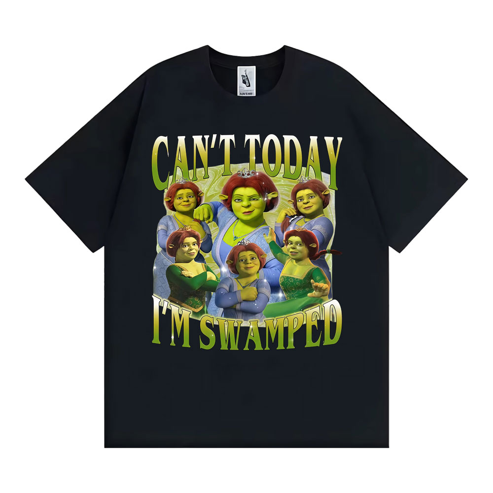 Men'S Fashion Today - Grappige Fiona en Shrek Meme T-shirts