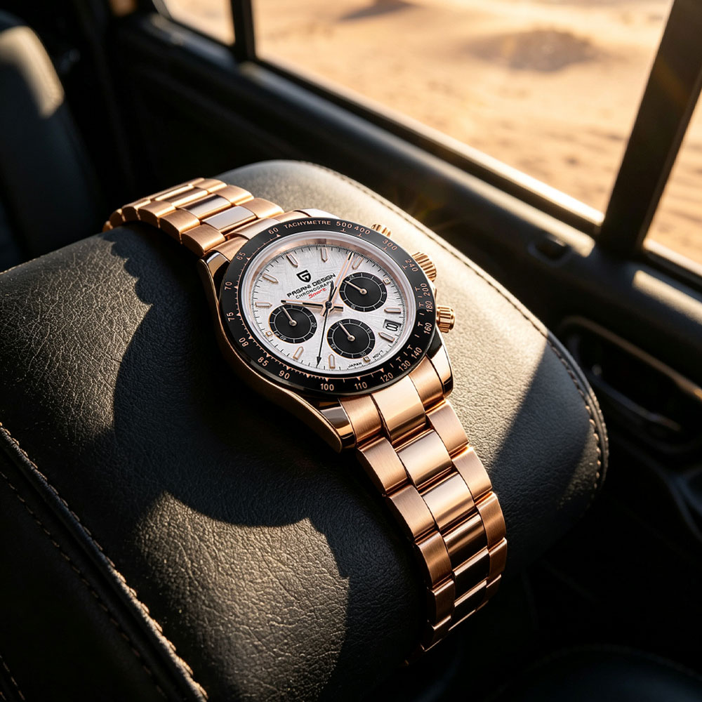 Fashion Mens Watches - Topmerk PAGANI DESIGN Luxe herenhorloge Multifunctionele