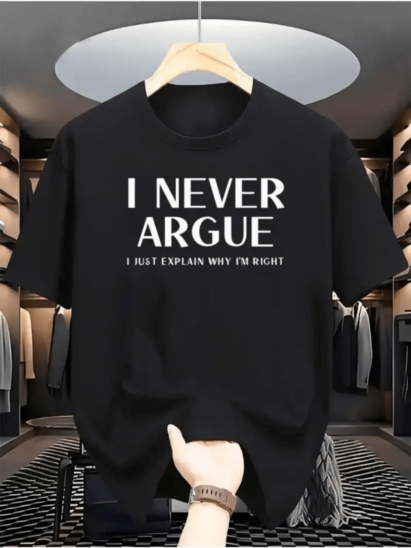 Men'S Fashion Explained - Ik ruzie nooit, ik leg alleen