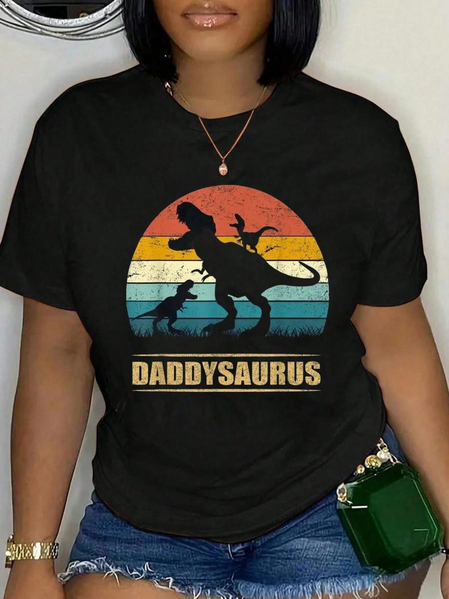 Men'S Fashion Today - 100% katoenen Daddy Dinosaur Daddysaurus 2