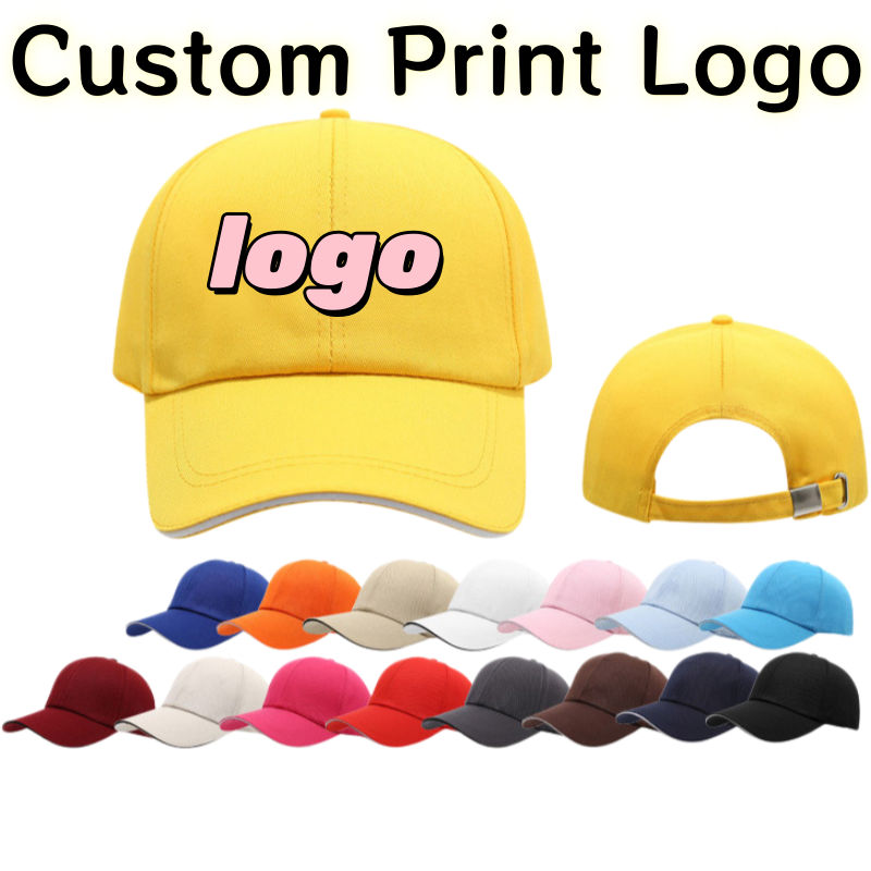 Men'S Fashion With Hat - Op maat gemaakte bedrukte logo pure