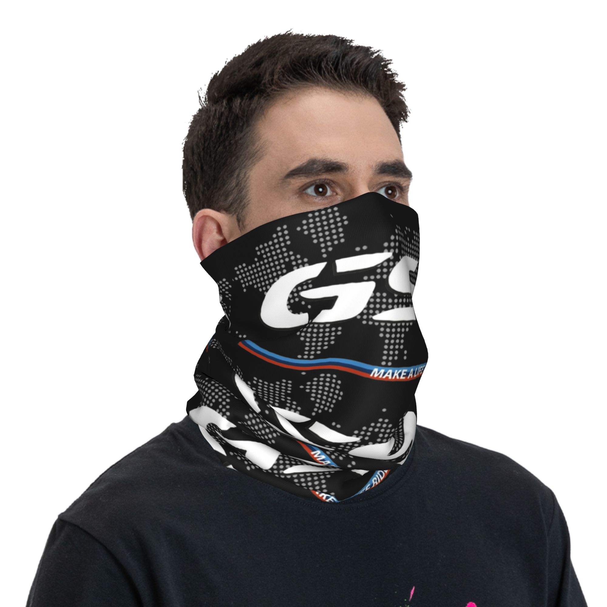 Men'S Fashion Rings - GS World Map Balaclava Wandelen Kamperen