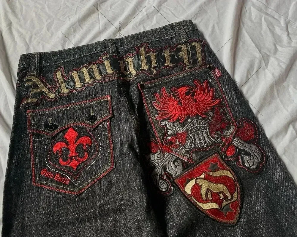 Men'S Fashion For 60 Year Old - Y2K retro Amerikaanse high street patchwork