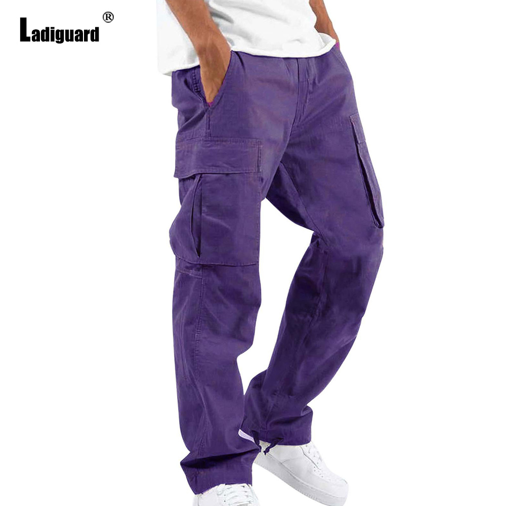 Men'S Fashion Trousers - Plus Size 5xl Heren Multi-Pockets Broek