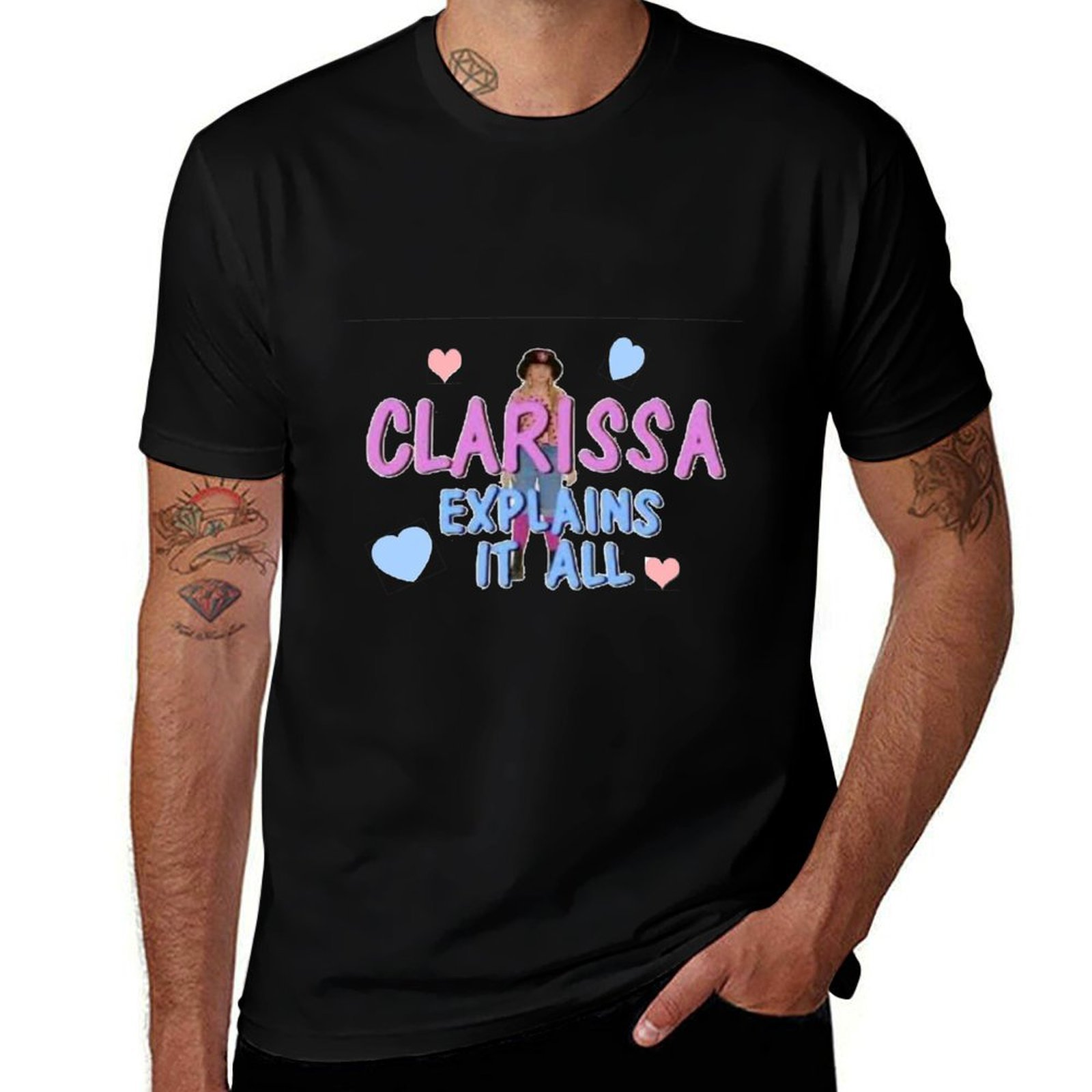 Men'S Fashion Explained - Clarissa legt het allemaal uit T-shirt