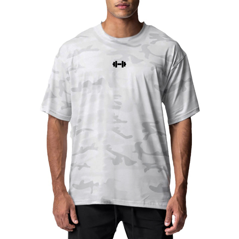 Camouflage ademende sneldrogen - Muscle Tee Workout recensie en prijs