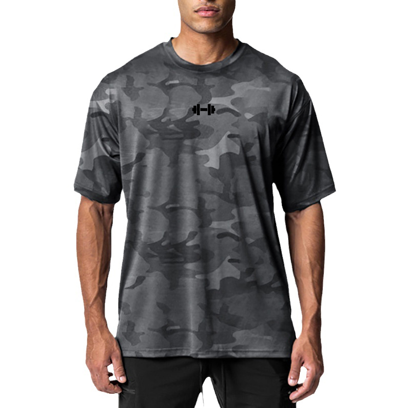 Camouflage ademende sneldrogen - Muscle Tee Workout recensie en prijs
