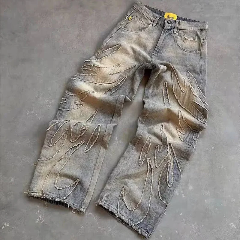 Street Gothic Retro Hoge Taill - Men'S Fashion With Baggy Jeans recensie en prijs
