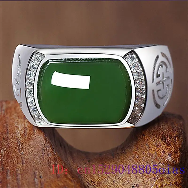 Groene Jade Ring Geschenken Mo - Men'S Fashion Rings recensie en prijs