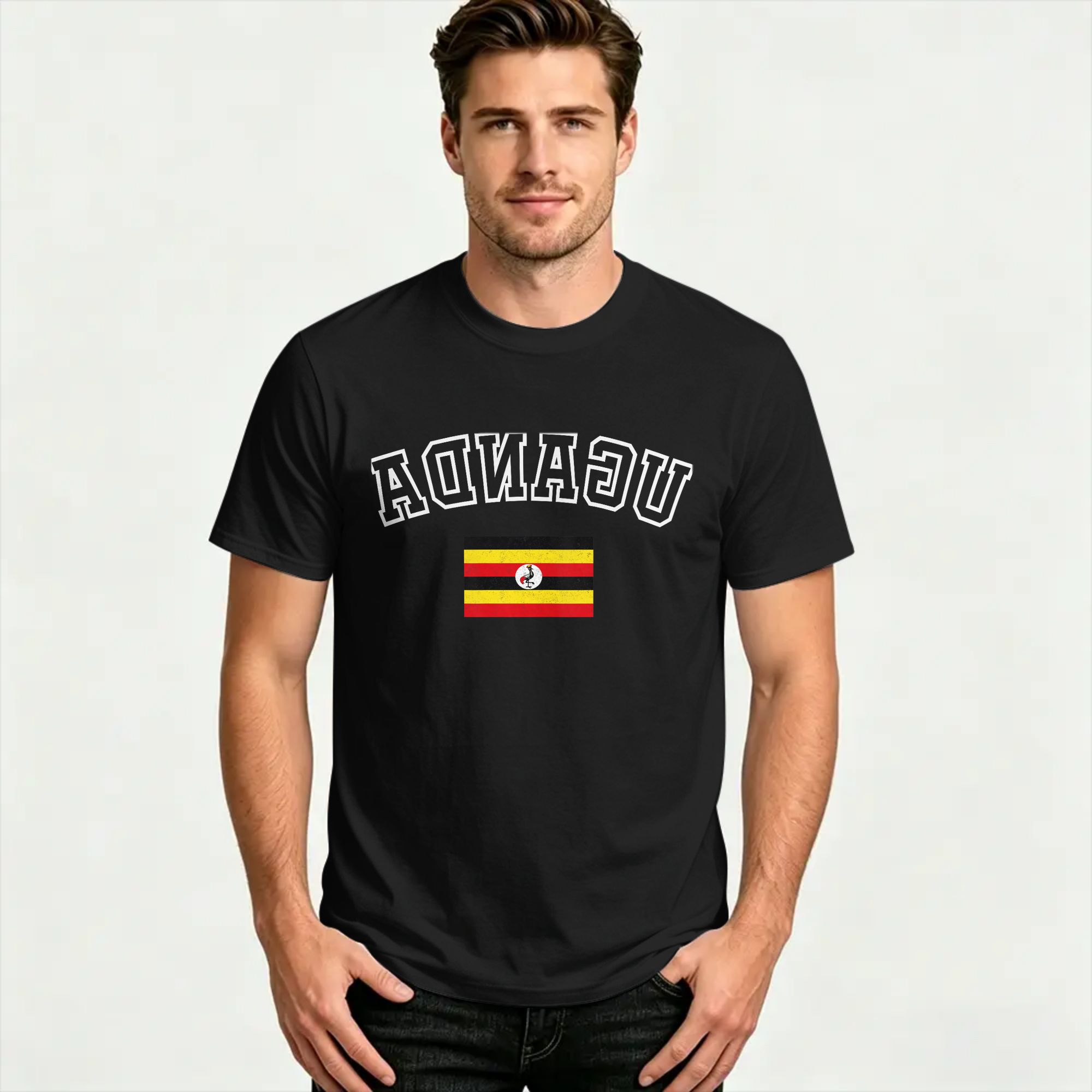 Harajuku T-shirt Zomer Oeganda - Men Fashion Uganda recensie en prijs