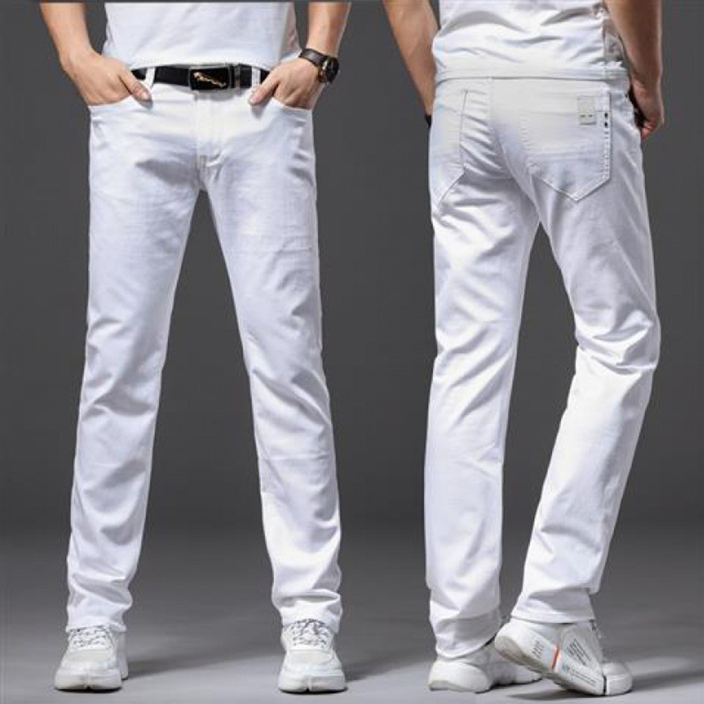 Heren Witte Jeans Elasticiteit - Men'S Fashion For 60 Year Old recensie en prijs