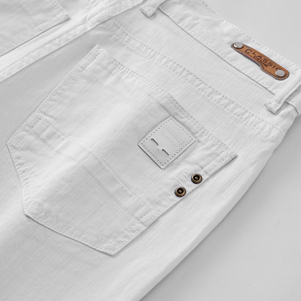 Heren Witte Jeans Elasticiteit - Men'S Fashion For 60 Year Old recensie en prijs