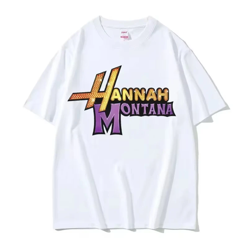 Zomer Hannah Montana Logo T-sh - Men'S Fashion Aesthetics recensie en prijs