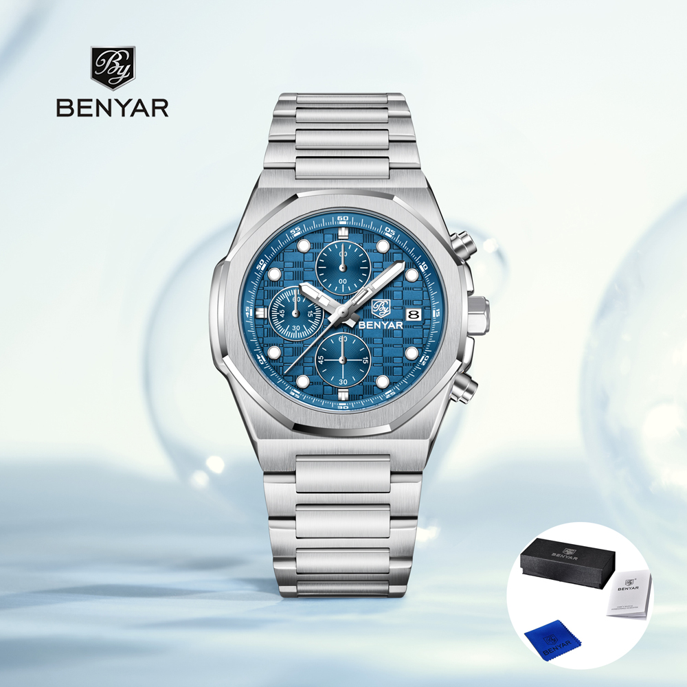 2023 Nieuwe BENYAR heren Horlo - Fashion Mens Watches recensie en prijs