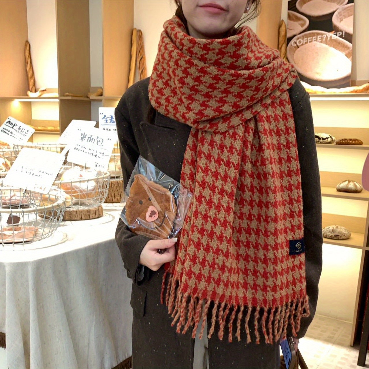 FANGSIGE Exquise Honderdtoren  - Men Scarf Wool recensie en prijs
