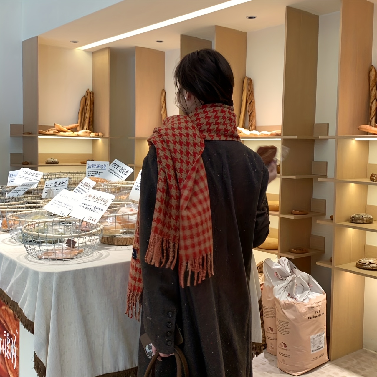 FANGSIGE Exquise Honderdtoren  - Men Scarf Wool recensie en prijs