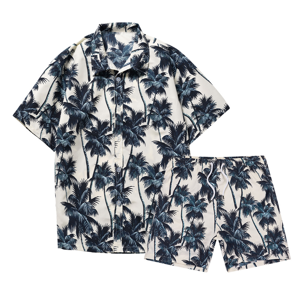 Hawaiiaanse kokospalm 3D print - Mens Fashion Streetwear recensie en prijs