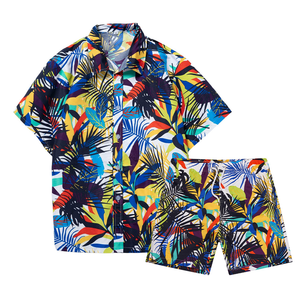 Hawaiiaanse kokospalm 3D print - Mens Fashion Streetwear recensie en prijs