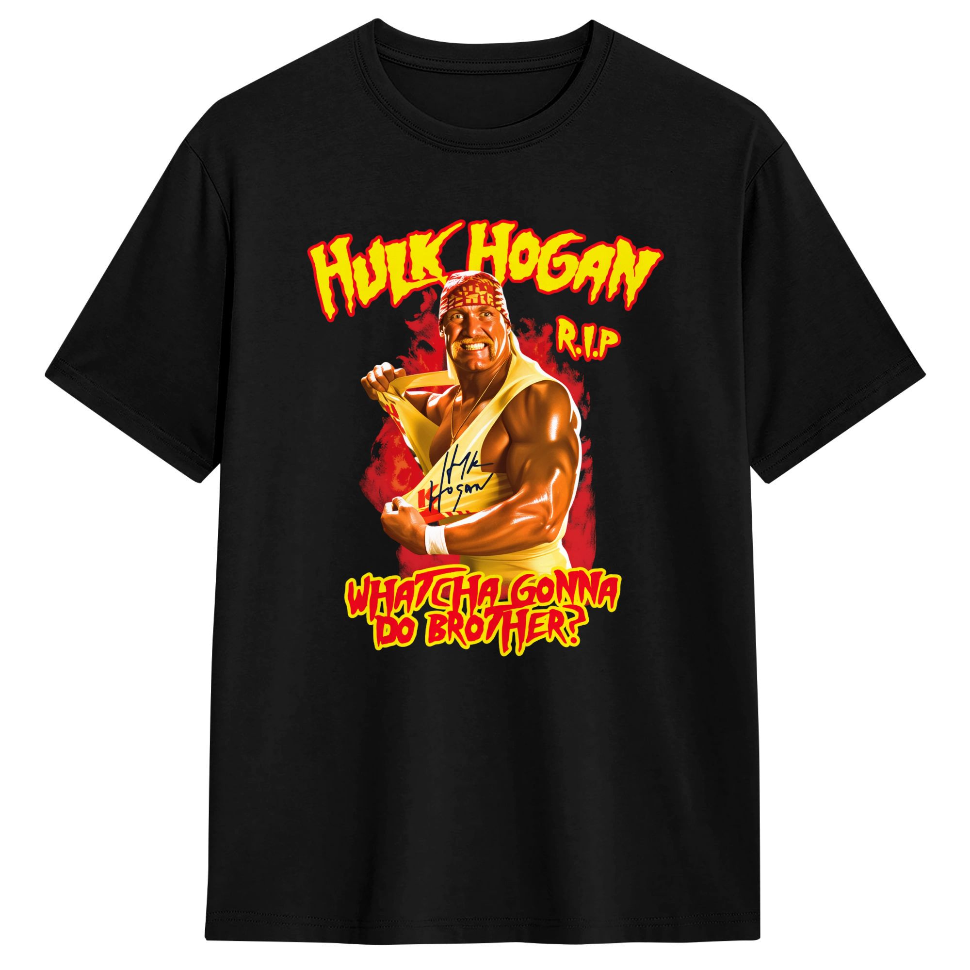 Klassieke RIP Hulk Hogan Print - Men'S Fashion Aesthetics recensie en prijs