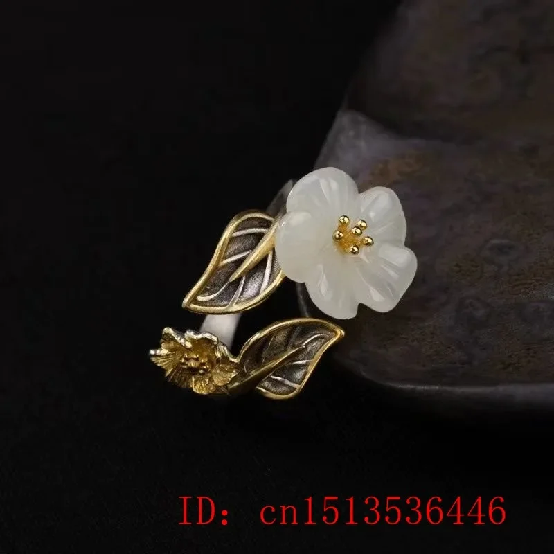 925 Zilver Witte Tian Jade Blo - Men'S Fashion Rings recensie en prijs