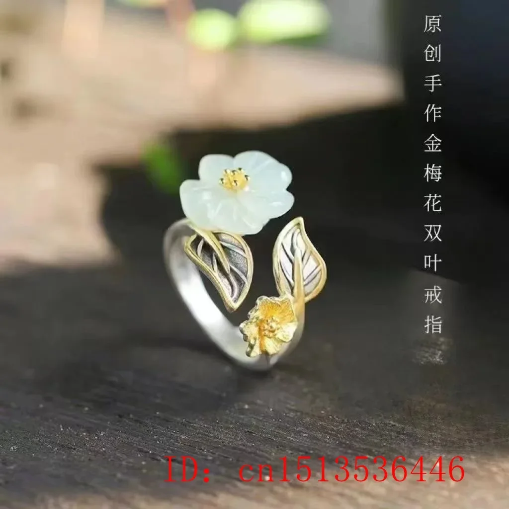 925 Zilver Witte Tian Jade Blo - Men'S Fashion Rings recensie en prijs