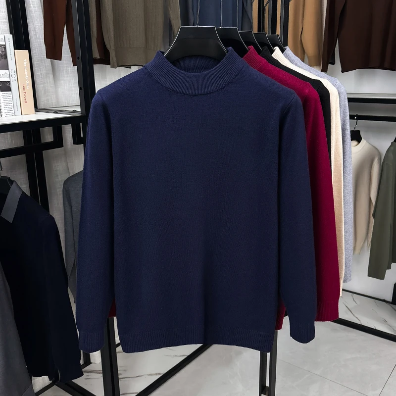 Heren Regular-Fit Mock Neck Ge - Mens Fashion Jumpers recensie en prijs