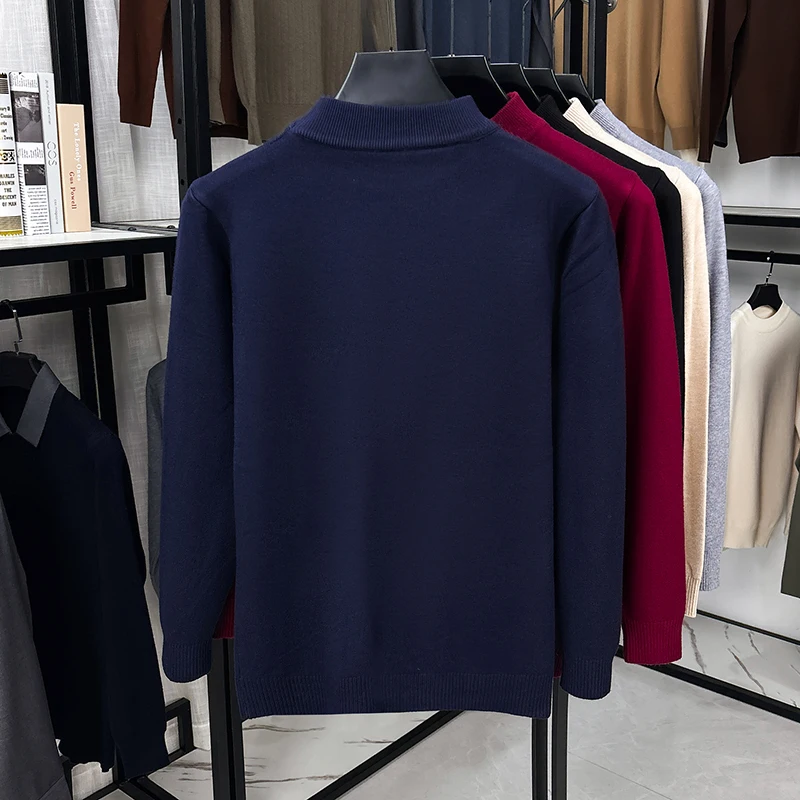 Heren Regular-Fit Mock Neck Ge - Mens Fashion Jumpers recensie en prijs