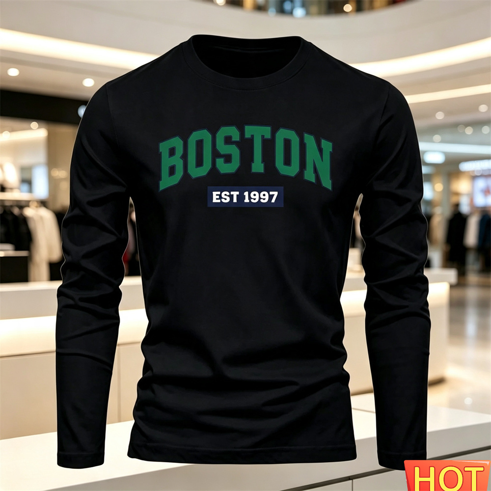 Herfst Zomer heren T-shirt met - Men'S Fashion Clothing recensie en prijs