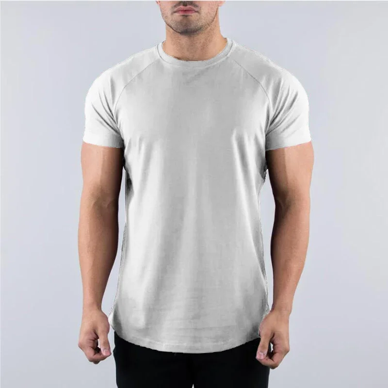 Effen Zomer Katoenen Ademende  - Muscle Tee Workout recensie en prijs