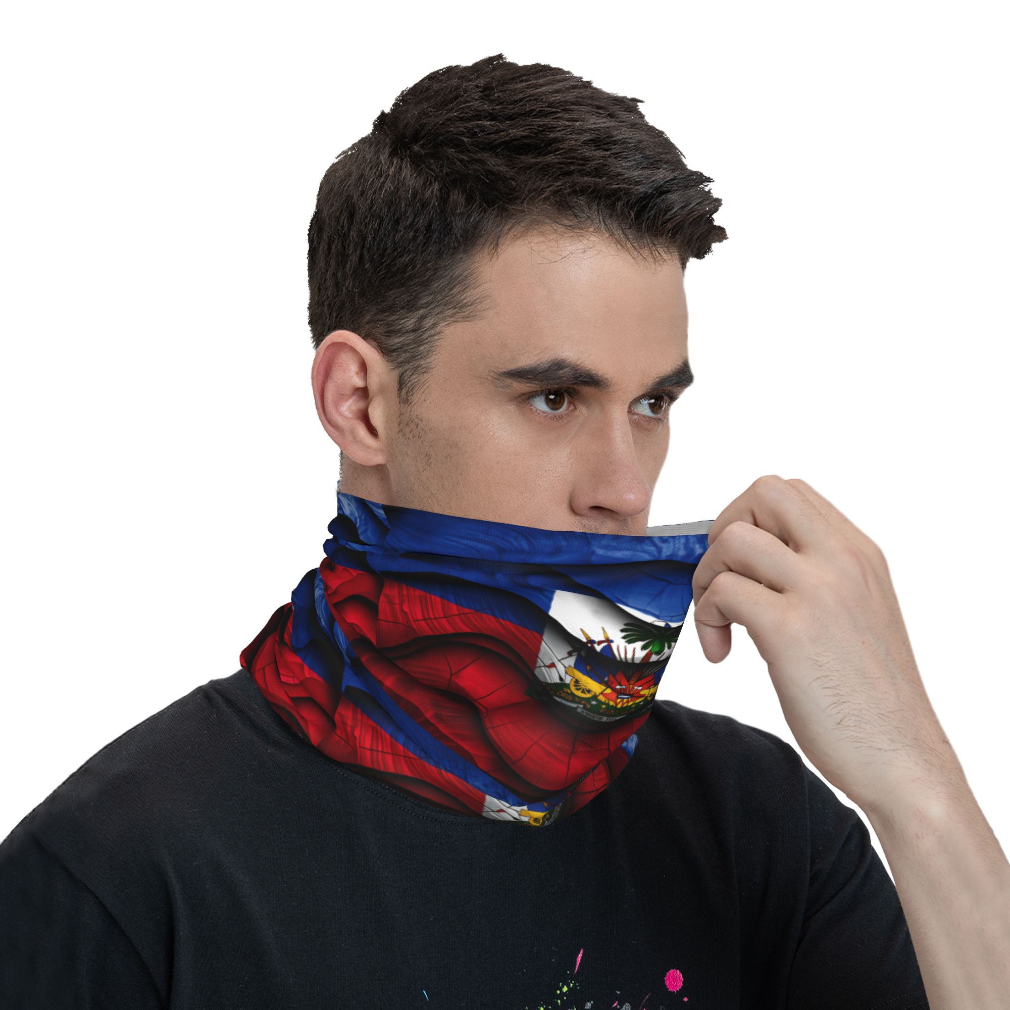 Haïtiaanse vlag balaclava jach - Men'S Fashion Rings recensie en prijs