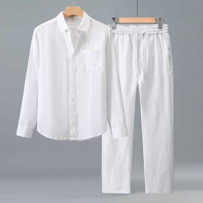 (Overhemd + broek) 2026 zomer  - Men'S Fashion Trousers recensie en prijs