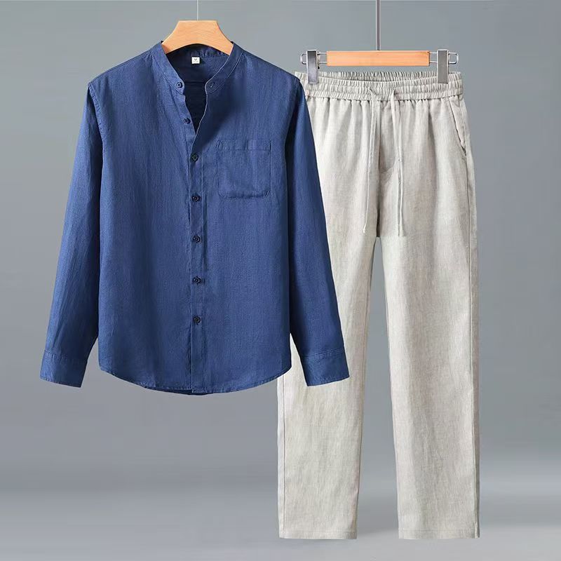 (Overhemd + broek) 2026 zomer  - Men'S Fashion Trousers recensie en prijs