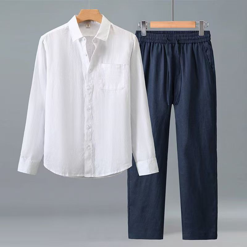 (Overhemd + broek) 2026 zomer  - Men'S Fashion Trousers recensie en prijs