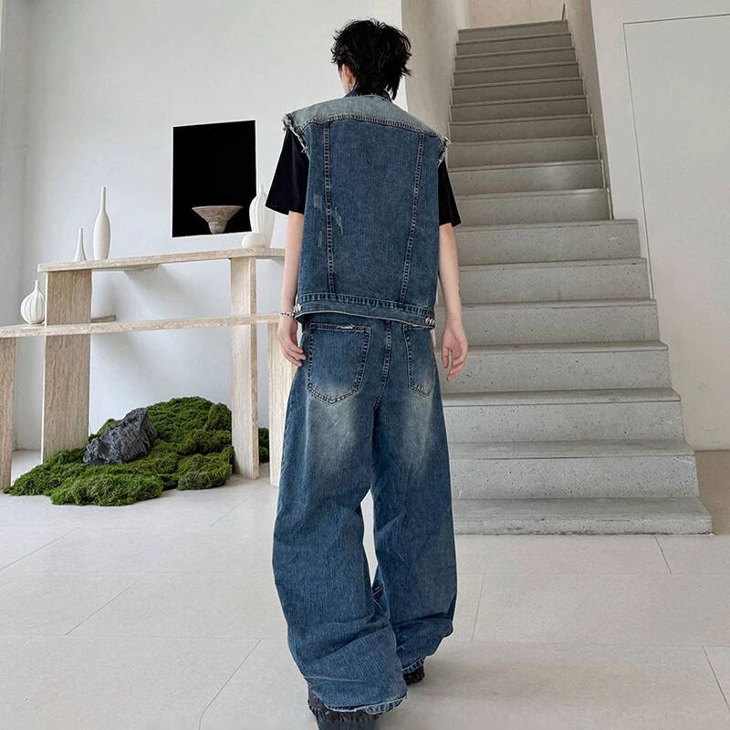 LUZHEN 2026 Zomer Denim Tweede - Mens Fashion Streetwear recensie en prijs