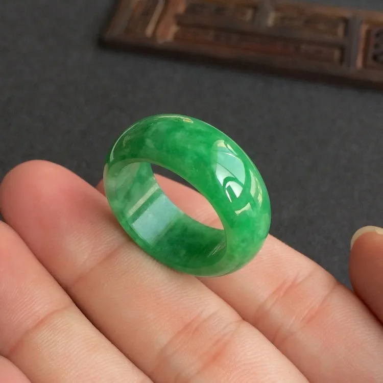 Natuurlijke Groene Jade Ring J - Men'S Fashion Rings recensie en prijs