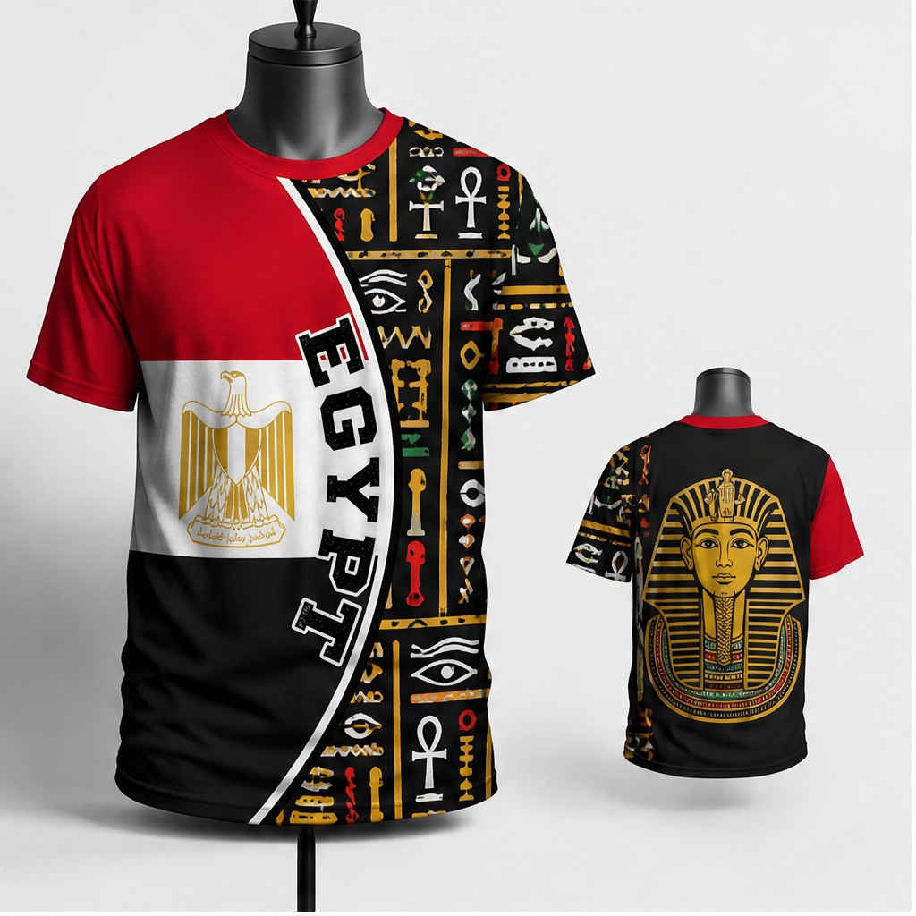 Herenshirt Egypte, ronde hals, - Men Fashion Egypt recensie en prijs