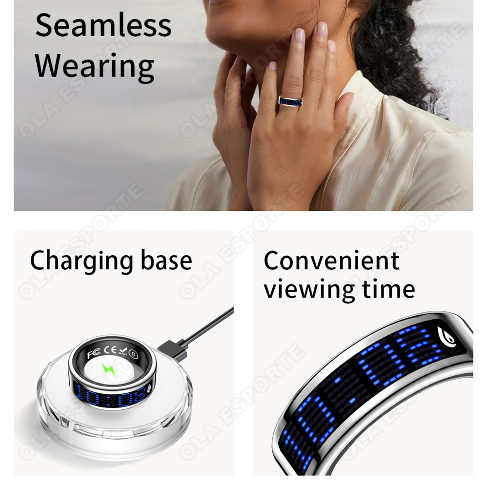 Nieuwe Mode Gezonde Smart Ring - Men'S Fashion Rings recensie en prijs